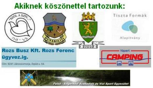 Dunakiliti tábor 2015 Szól a szív…Alapítvány Támogatóink Dunakiliti tábor 2015 Szól a szív...Alapítványv